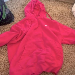 Hot pink nike hoodie